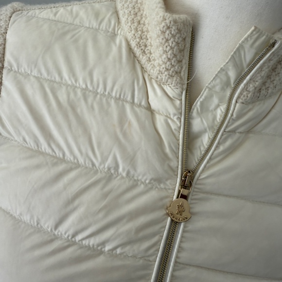 Moncler Girls Off White Puffer Winter Ski Fall Zip Jacket - Picture 7 of 16